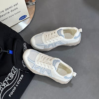 Damen Atmungsaktive Lauf-Sneaker mit Gel-Dämpfung – Blau