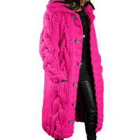 DAME OVERSIZED CARDIGAN MANTEL | MODERNER STIL, KOMFORTABEL, VIELSEITIG – Rosarot