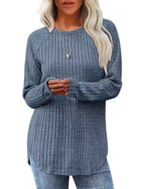 DAME FREIZEIT PULLOVER | BEQUEM, STILVOLL, VIELSEITIG – Blau