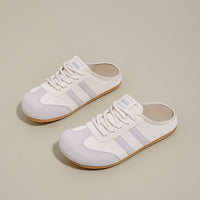 Damen Bequeme Freizeitschuhe mit ergonomischem Fußbett und offenem Fersenbereich – Beige