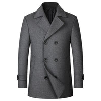 Riccardo | Herren Wintermantel – Grau