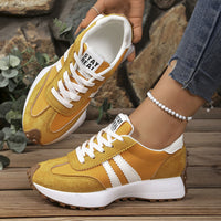 Emma | Damen Sneaker für entspannte Alltags- und City-Looks – Gelb