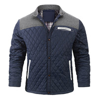Davici | Herren Colorblock-Jacke – Blau