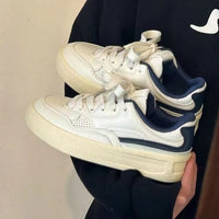Damen Sportliche Sneaker mit atmungsaktivem Obermaterial und dämpfender Sohle – Blau