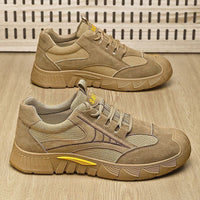 Damen Bequeme Lifestyle Sneakers – Khaki