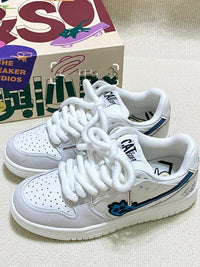 Damen Sneakers im modernen Design mit atmungsaktiver Mesh-Oberfläche – Weiß