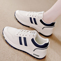 Damen Sportliche Freizeitschuhe mit atmungsaktivem Mesh-Obermaterial – Blau