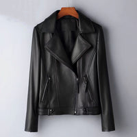 Riviera Leather Jacket – Schwarz