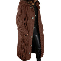 DAME OVERSIZED CARDIGAN MANTEL | MODERNER STIL, KOMFORTABEL, VIELSEITIG – Braun