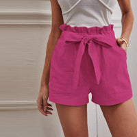 Kika Baumwoll-Leinen-Shorts | Sommerliche Bermudas Damen – Rest