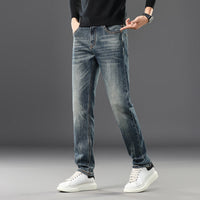Milo | Retro Slim Fit Jeans – Blau
