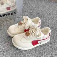 Damen Sneaker mit innovativem Schnürsystem und komfortablem Fußbett – Rotbraun