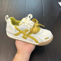 Damen Sportliche Mesh-Sneaker mit innovativer Schnürtechnologie – Beige