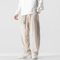 Yushiko | Bequeme Cordhose – Beige