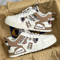 Damen Sportliche Sneaker mit urbanem Design und innovativer Profilsohle – Khaki