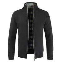Lennart | Lässiger Strick-Cardigan – Schwarz