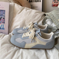 Damen Sportliche Freizeitschuhe mit atmungsaktivem Textil-Obermaterial und rutschfester Sohle – Blau