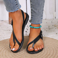 Fiona Sandalen Damen | Bequeme Sommer-Strandsandalen – Schwarz