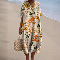 Sofia | Floral Dress – Mehrfarbig