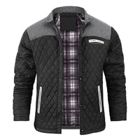 Davici | Herren Colorblock-Jacke – Schwarz