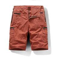 Lareno - Strapazierfähige Utility-Shorts – Terrakotta