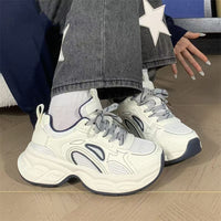 Damen Sportliche Sneakers mit federleichtem Komfort und atmungsaktivem Obermaterial – Hellblau