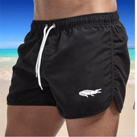 Heidi Mode | Strandshorts mehrfarbige Sportshorts – schwarz