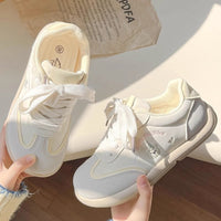 Damen Sportliche Freizeit Sneakers – Gelb