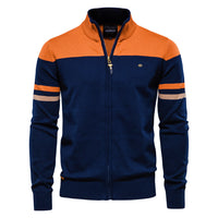 Rafael | Modische Strickjacke – Orange
