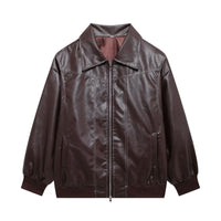 Clementine Übergroße Jacke – Braun