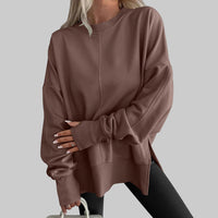 Luna Oversized Sweatshirt – Braun