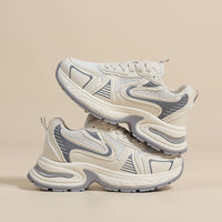 Damen Sportliche Dämpfungsschuhe mit futuristischem Design – Beige