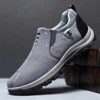 Damen Modische Schnürschuhe mit rutschfester Sohle und atmungsaktivem Innenfutter – Grau