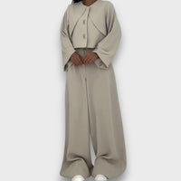 Elandra – Herbst-Ensemble in warmen Tönen – Beige