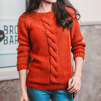 SEIL | ELEGANTER STRICKSTIL – Orange