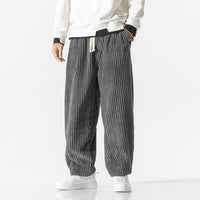 MATTIS - WEITE CORDHOSE – Grau