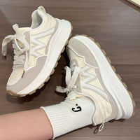 Damen Sportliche Sneaker mit komfortabler Dämpfung und modernem Design – Beige