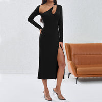 Heidi-Mode | Chic Trägerloses Partykleid – schwarz