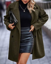 Zavicea | Trendiger und eleganter Mantel – Oliv