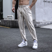 Salvio | Elegante Jogginghose – Aprikose