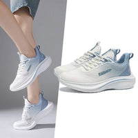 Damen Leichte Sport-Sneaker mit atmungsaktivem Obermaterial – Blau