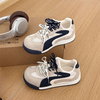 Damen Sneakers im einzigartigen Retro-Design mit hochwertigem Wildleder und atmungsaktiver Mesh-Oberfläche – Cremeweiß