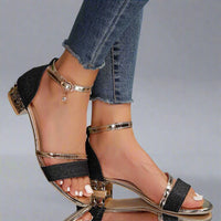 Xavindra | Elegante Sandalen mit weichem Komfort – Schwarz