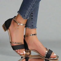 Zelmunda | Premium Sandalen für ultimativen Komfort – Schwarz