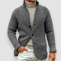 Erwin™ | Cardigan For Men – Grau