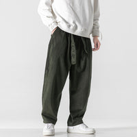 Yushiko | Bequeme Cordhose – Grün