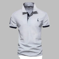 Elegantes Poloshirt für Männer – Grau