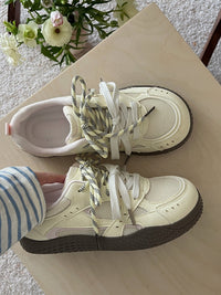 Damen Sportliche Sneakers mit atmungsaktiver Obermaterialstruktur – Gelb