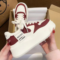Damen Hochwertige Sneakers – Rot