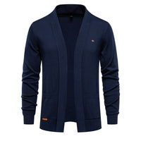 Finnian | Eleganter Strick-Cardigan – Dunkelblau